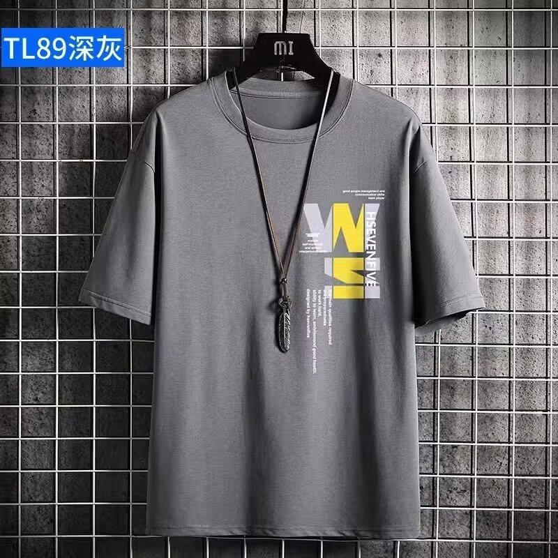 COD 2025 Fashion Short Sleeve T-Shirt Men Summer 2025 New Trendy Brand Thin Cool Casual Couple Outfi