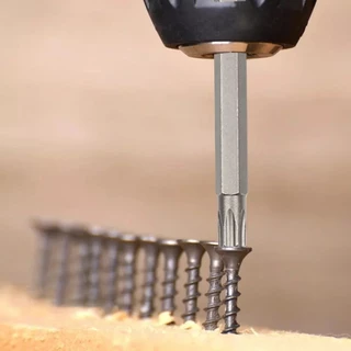 ชุดดอกสว่านกลวง Torx T5-T40 ขนาด 50/75/100mm พร้อมหัวไขควง