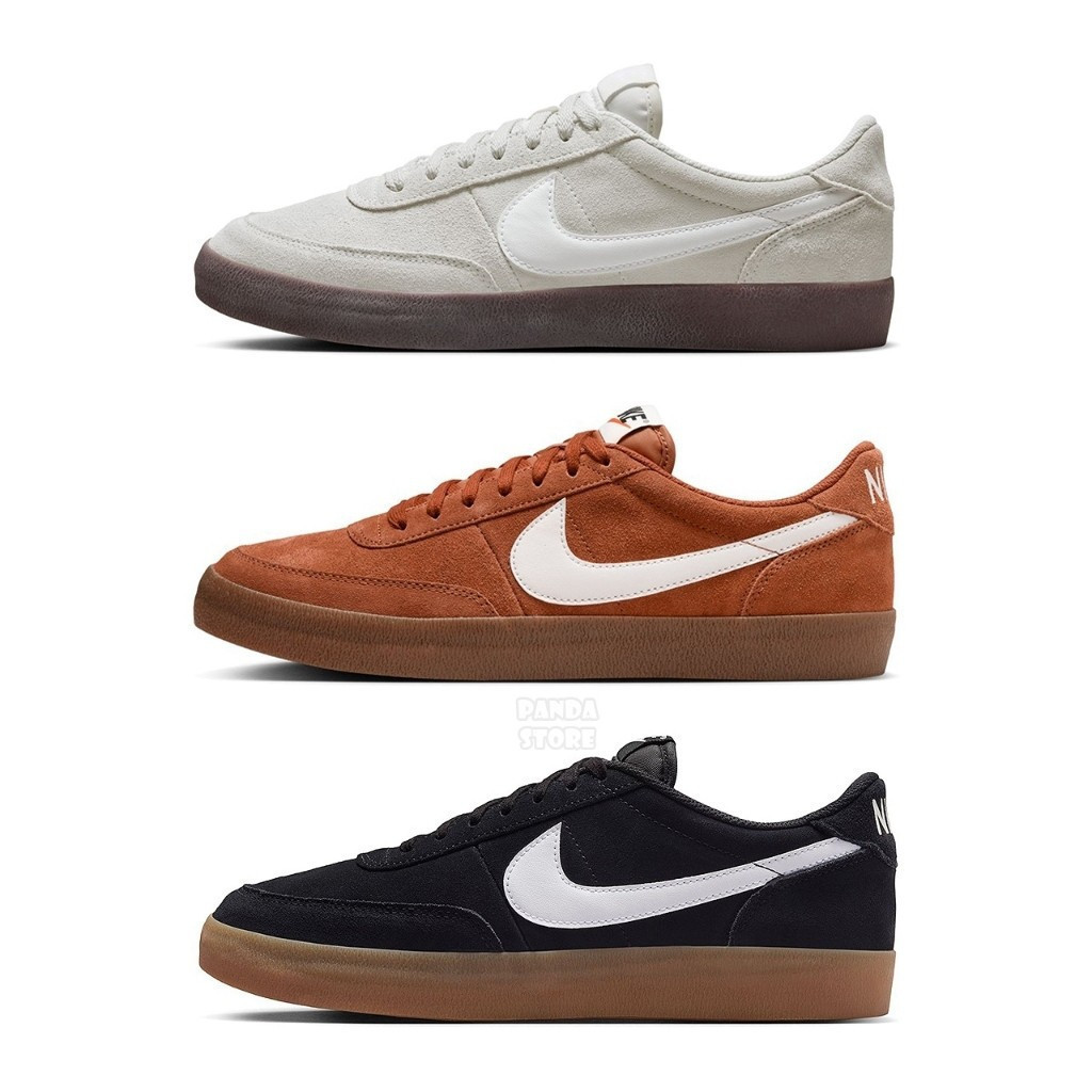 KILLSHOT 2 Caramel Sole Suede Casual รองเท้ารองเท้าผ้าใบ FQ8903-200 สีน้ําตาล 002 สีดํา 100 สีเทารอง