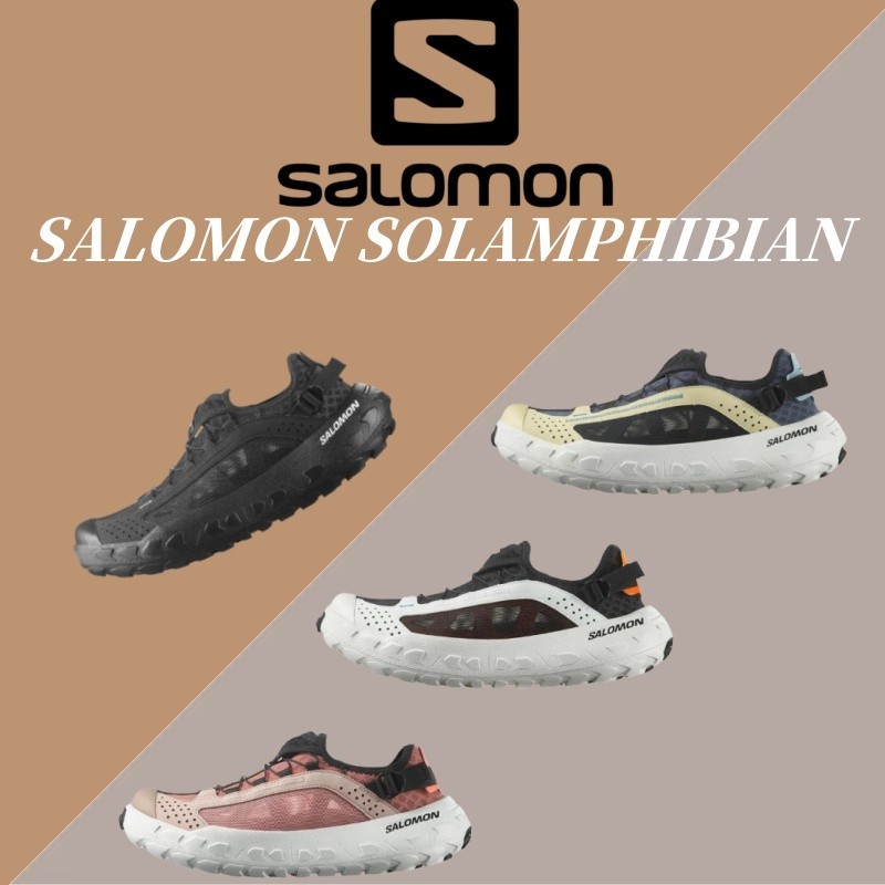 🔥พร้อมส่ง & พรี🔥 SALOMON SOLAMPHIBIAN  รองเท้าผู้ชายและผู้หญิง ของแท้100%