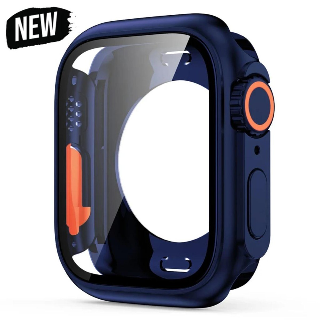 Hard PC ด้านหน้าด้านหลังกันชนป้องกันหน้าจอสําหรับ Apple Watch S11 46 มม.42 มม.45 มม.44 มม.41 มม.40 มม.IWatch Series 11 10 9 8 7 6