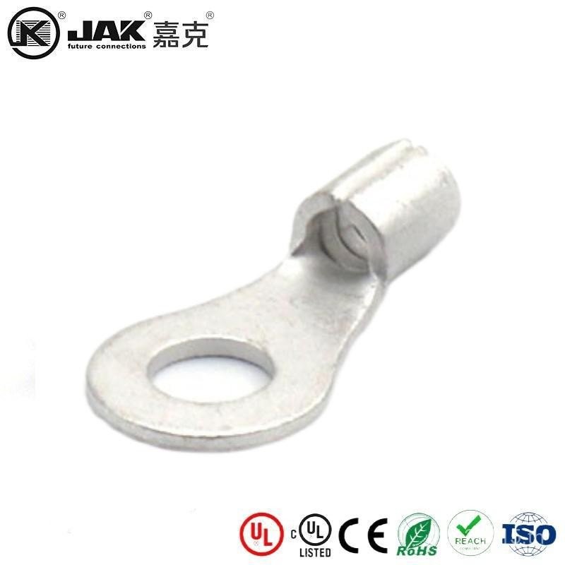 K KST Connector O-Type ทองแดงลวดหู Cold Press Connector RNB5.5-4L รอบ JAK ทองแดง Bare End ได้รับการร