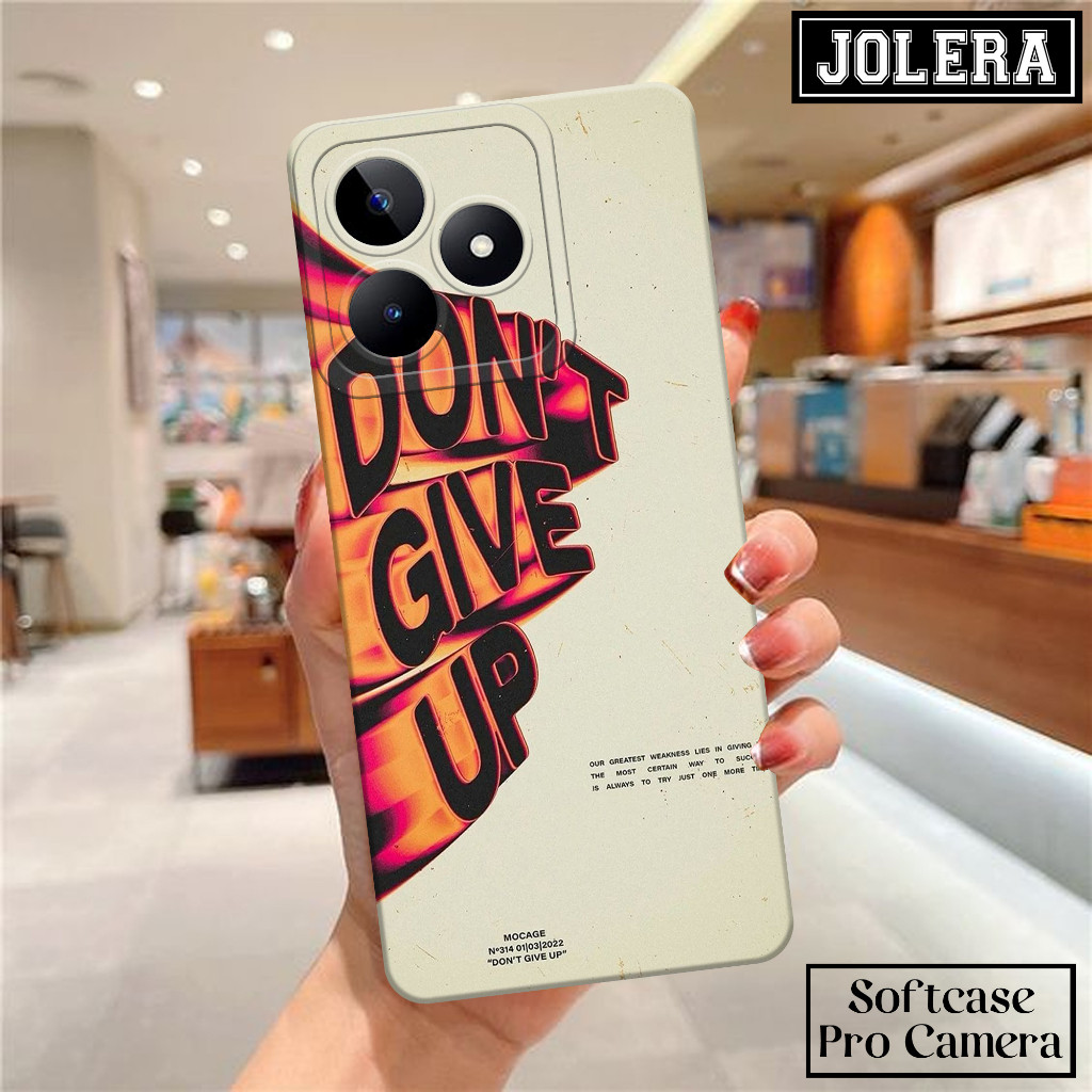 HP เคสโทรศัพท์ Realme C53 2023 ใหม่ล่าสุด - JOLERA - Realme C53 Phone Softcase - เคส Realme C53 - เค