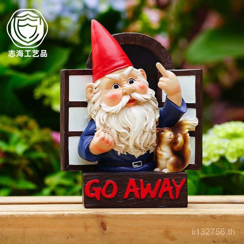 สร้อยคอมินิเอลฟ์แบบเรซิน สำหรับตกแต่งลานประตูและต้นไม้ CS4N