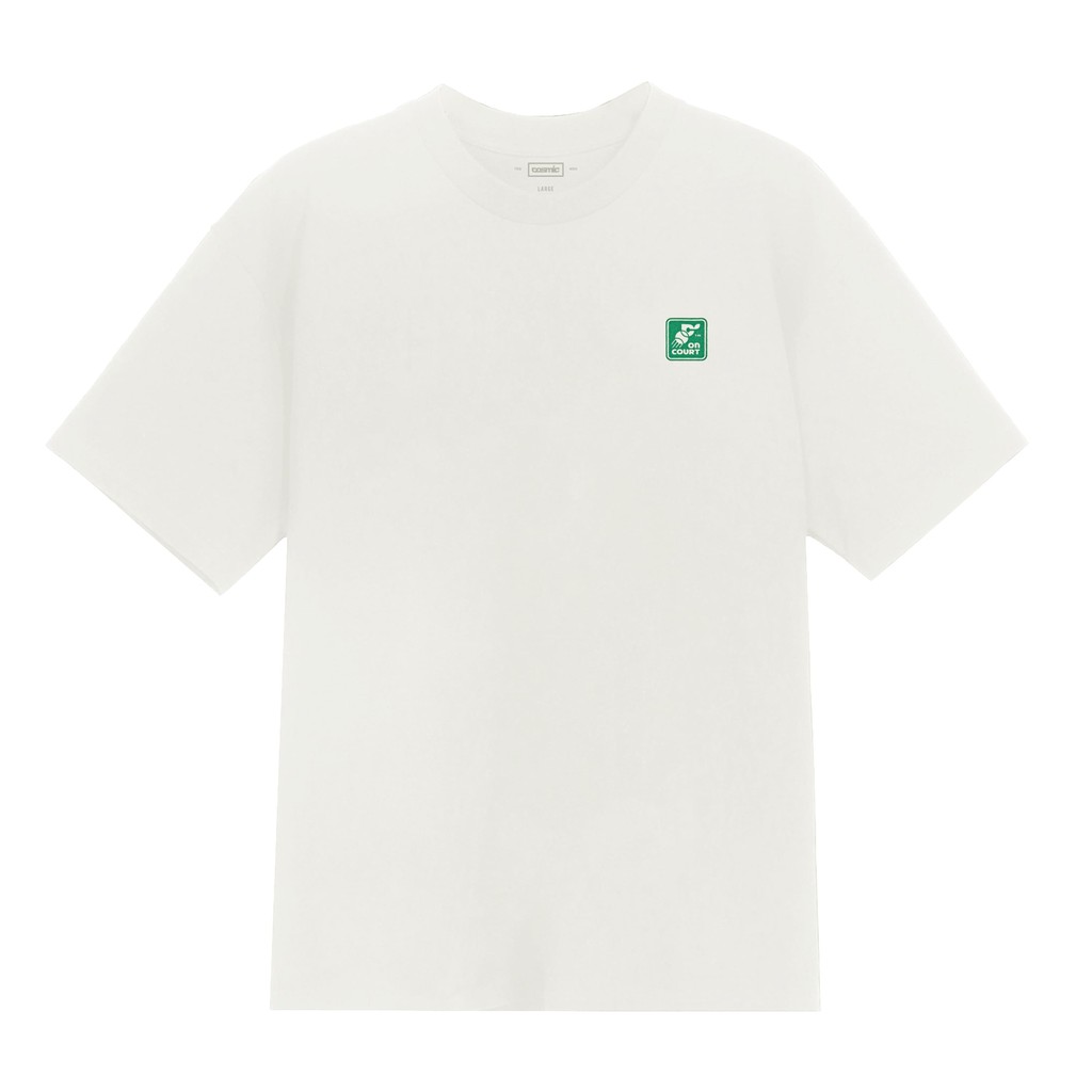 เสื้อยืดคอสมิก ON COURT PADEL CLUB OFFWHITE เสื้อยืดแขนสั้น