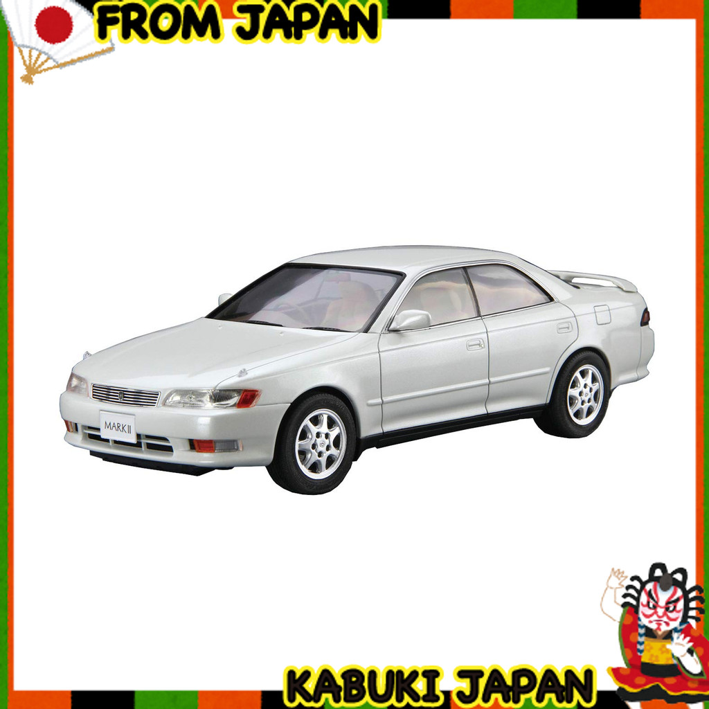 AOSHIMA 1/24 The Model Car Series No.90 Toyota JZX90 Mark II Grande/Tourer 1992 Plastic model 【High 