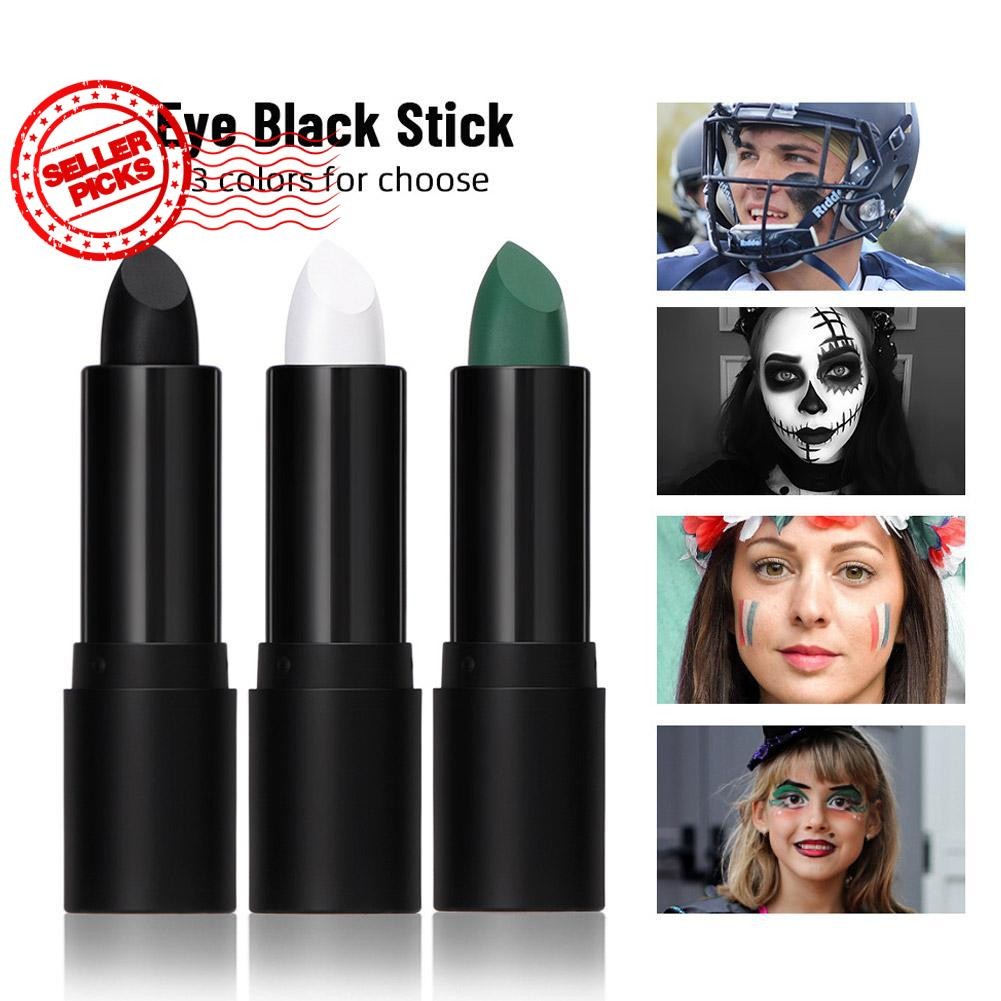 แบบพกพา Black Eye Paint Stick Ointment ปากกาแต่งหน้า Body Paint สําหรับปาร์ตี้ฮาโลวีน B5h8