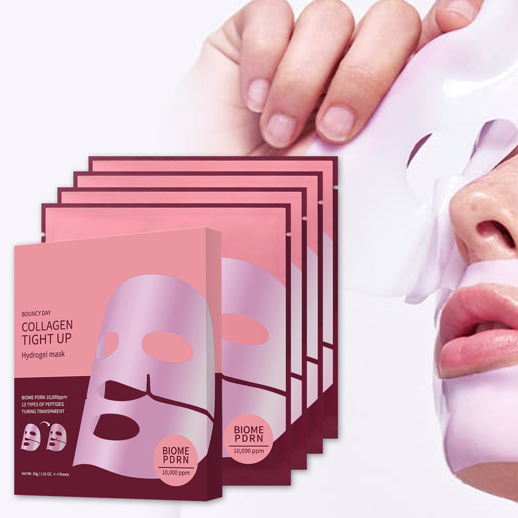 Pore Collagen Mask PDRN และ Low Molec Volume Tightening Lifting Facial Skin Fade Fine [llb]