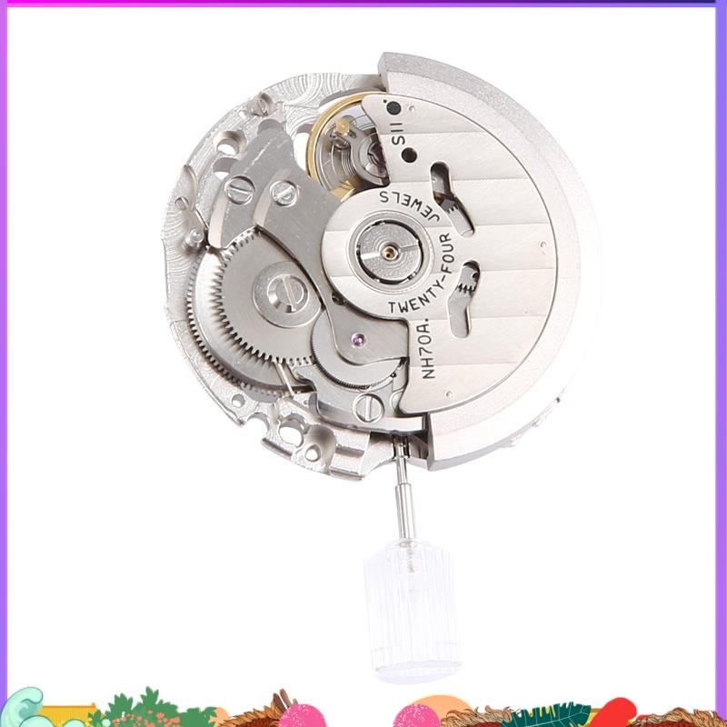 Super Japan NH70/NH70A นาฬิกาอัตโนมัติกลวง 21600 BPH 24 Jewels ความแม่นยําสูง Fit สําหรับนาฬิกากลไก