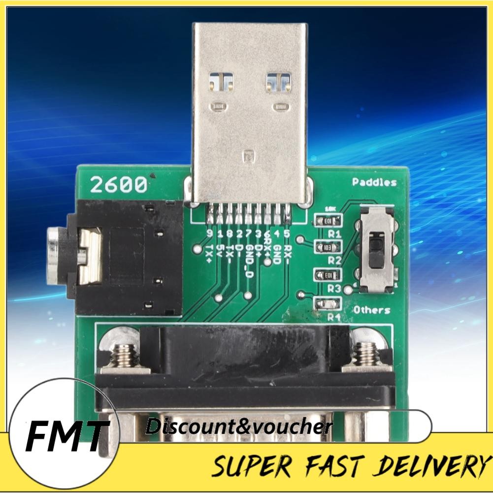 Freemarket FreeMarket Cuifati SNAC Controller Converter Game IO Board สำหรับ 2600 ถึง USB 3.0 Mister