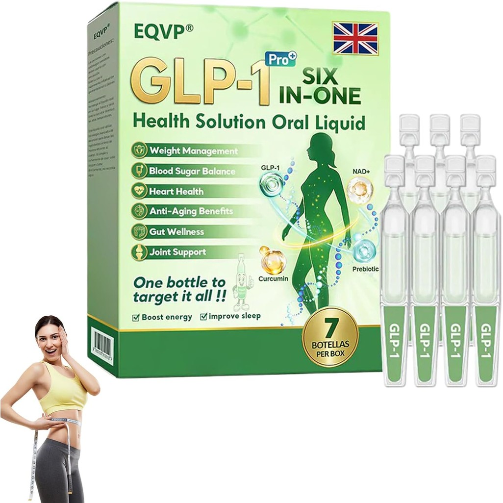 EQVP GLP-1 Six-in-One Health Solution Oral Liquid, GLP-1 Weight Loss Oral Solution, EQVP GLP-1 Oral 