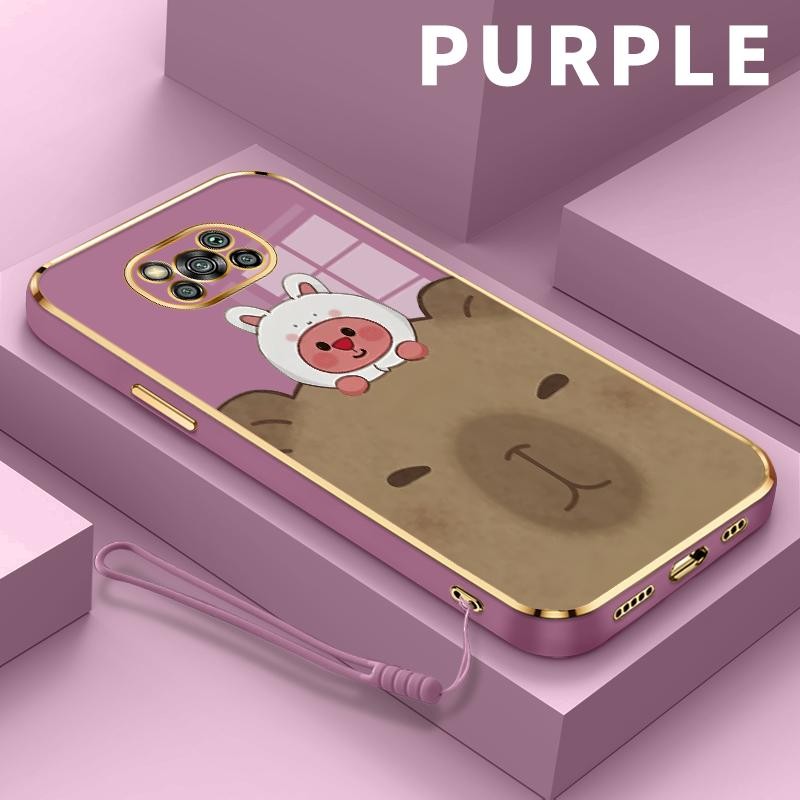 เคสนิ่ม Xiaomi POCO X3 X7 Pro M7 F6 C31 C40 C55 F2 F3 F4 GT F5 M2 M3 5G M4 4G M5s Pocophone F1 NFC X