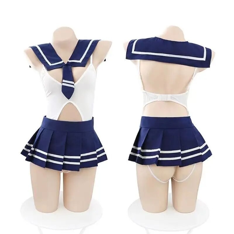 ชุดคอสเพลย์สาวมหาวิทยาลัยเซ็กซี่ สไตล์นักเรียนลีเรีย มินิสเกตและบลาสเสทIGHT