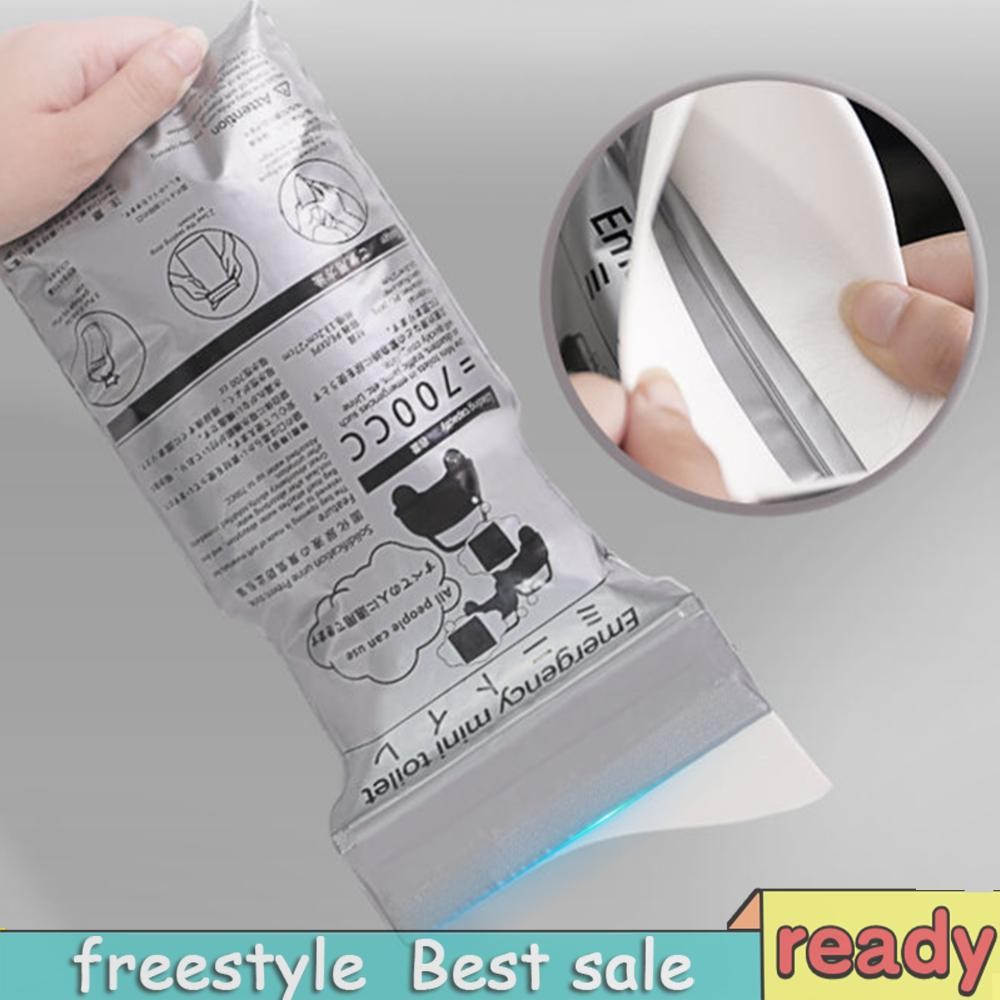 [freestyle01.th] 20PCS 700ML ถุงปัสสาวะแบบใช้แล้วทิ้ง Pee Bags กลางแจ้งฉุกเฉินปัสสาวะกระเป๋าเดินทางปัสสาวะสําหรับผู้หญิง/ผู้ชายสําหรับ Camping Traffic Jams ผู้ป่วยตั้งครรภ์เด็ก
