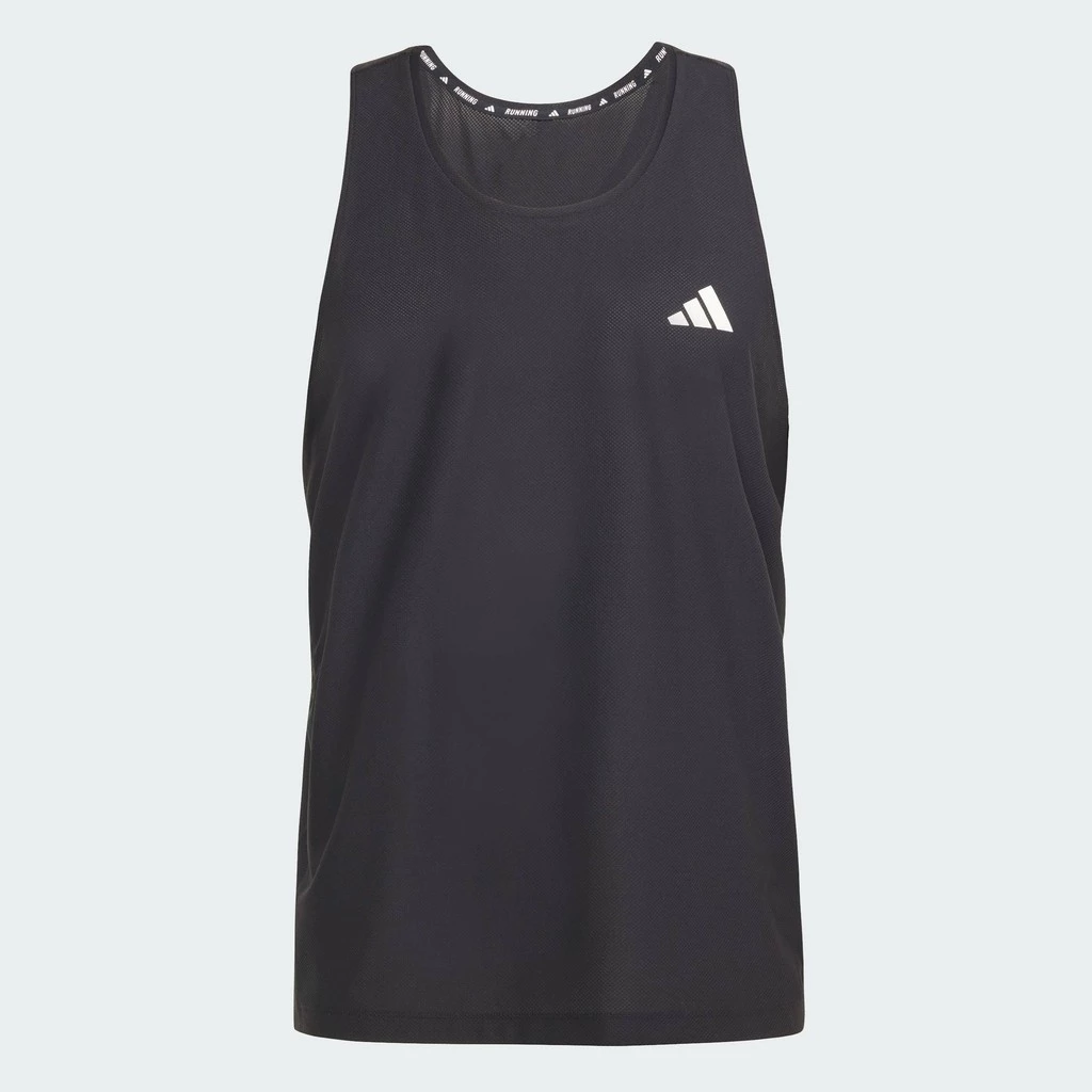 adidas วิ่ง เสื้อกล้าม Own the Run ผู้ชาย สีดำ IN1499