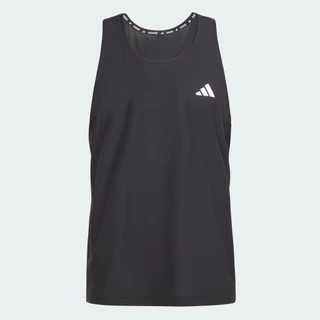 adidas วิ่ง เสื้อกล้าม Own the Run ผู้ชาย สีดำ IN1499