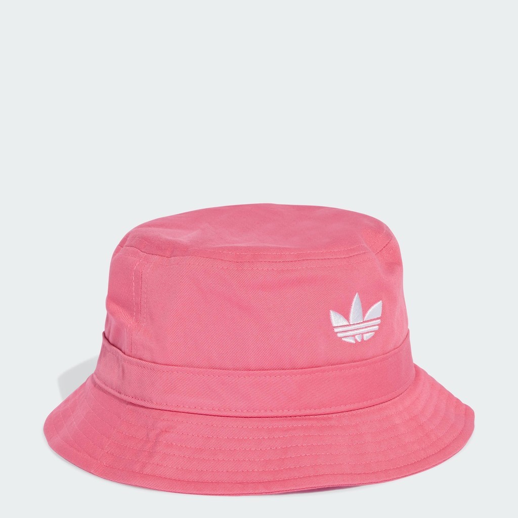 adidas ไลฟ์สไตล์ หมวกปีกรอบ Adicolor Trefoil Unisex สีชมพู JV9982
