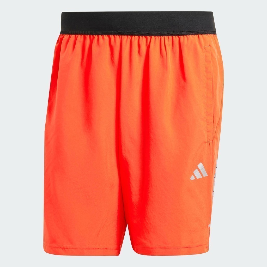 adidas Gym & Training กางเกงเทรนนิงขาสั้นผ้าทอ Gym+ ผู้ชาย สีส้ม IW8377