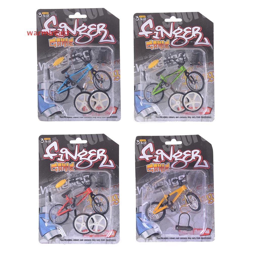 (warmheart) Finger BMX Flick Trix Finger Bikes ของเล่นแปลก Gag ของเล่นเด็กของขวัญ