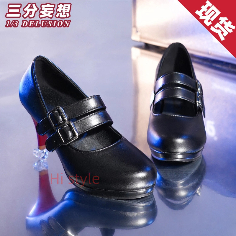 รองเท้าส้นสูงสำหรับคอสเพลย์ Ellen Joe จาก Zenless Zone Zero เหมาะสำหรับคอสเพลย์เมด