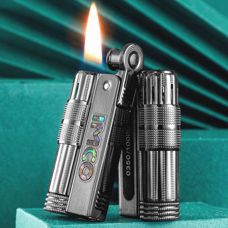 ไฟแช็คน้ำมันก๊าด IMCO แบรนด์ออสเตรีย สีเปลือก ไฟแช็คน้ำมัน ไฟแช็คน้ำมันฝ้าย