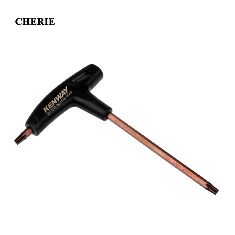 ไขควง T25 และไขควงเหล็ก T in Alloy สีดำ สำหรับใช้งานกับประแจ T25