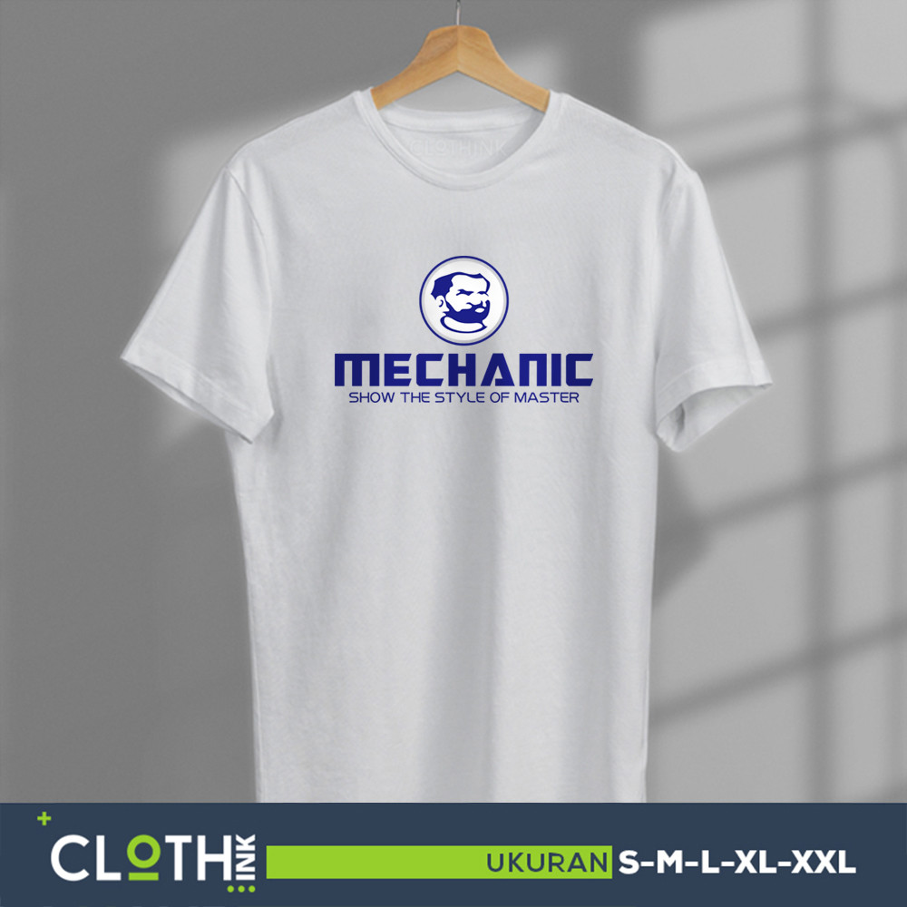MECHANIC T-SHIRT สไตล์ master HP Indonesia MECHANIC T-Shirt