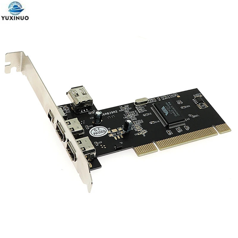 อะแดปเตอร์ PCI ถึง 1394 PCI 1394a 1394b สายไฟ 1394 ieee Firewire IEEE-1394 800 อะแดปเตอร์สายเคเบิล H