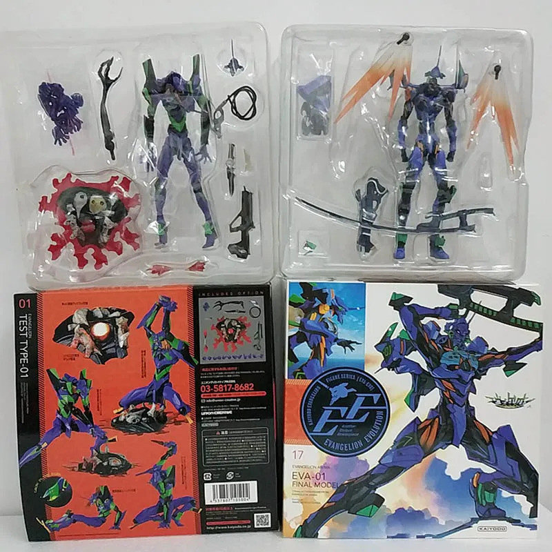 พร้อมไฟ Led Yamaguchi Revoltech EVA- 01 EVA01 EVA EvangelionAction รูปของเล่นตุ๊กตา