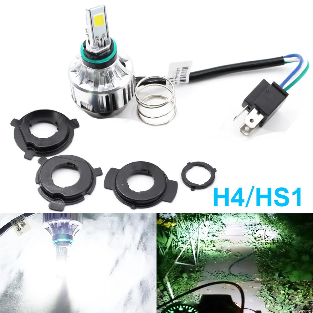 SO.K H4 LED ไฟหน้ารถจักรยานยนต์หลอดไฟสําหรับรถยนต์อัตโนมัติ H7 H4 LED H8/H11 HB3/9005 HB4/9006 H1 H3