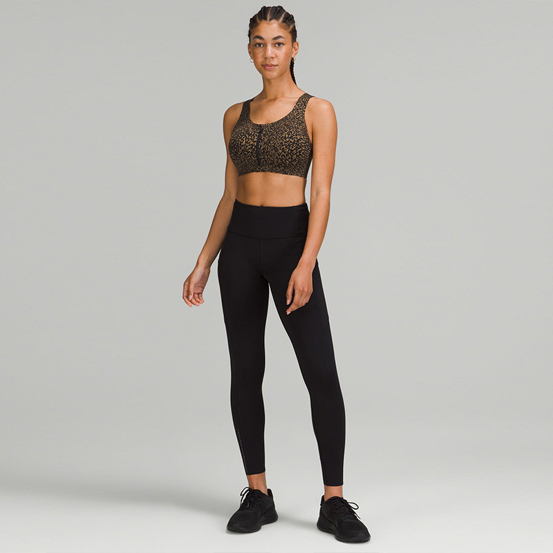 ชุดชั้นในกีฬาผู้หญิง Lululemon Enlite แบบมีซิปด้านหน้า LW2CZUS