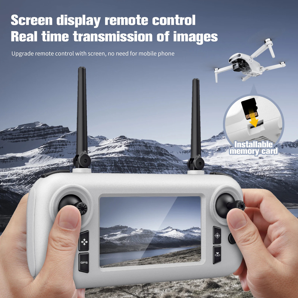 Max 1500m Lcd Sc Gps Drone 8k Dualกล้อง 6g Wifi Fpv 3 แกนGimbal Professionalหลีกเลี่ยงอุปสรรคQuadcop