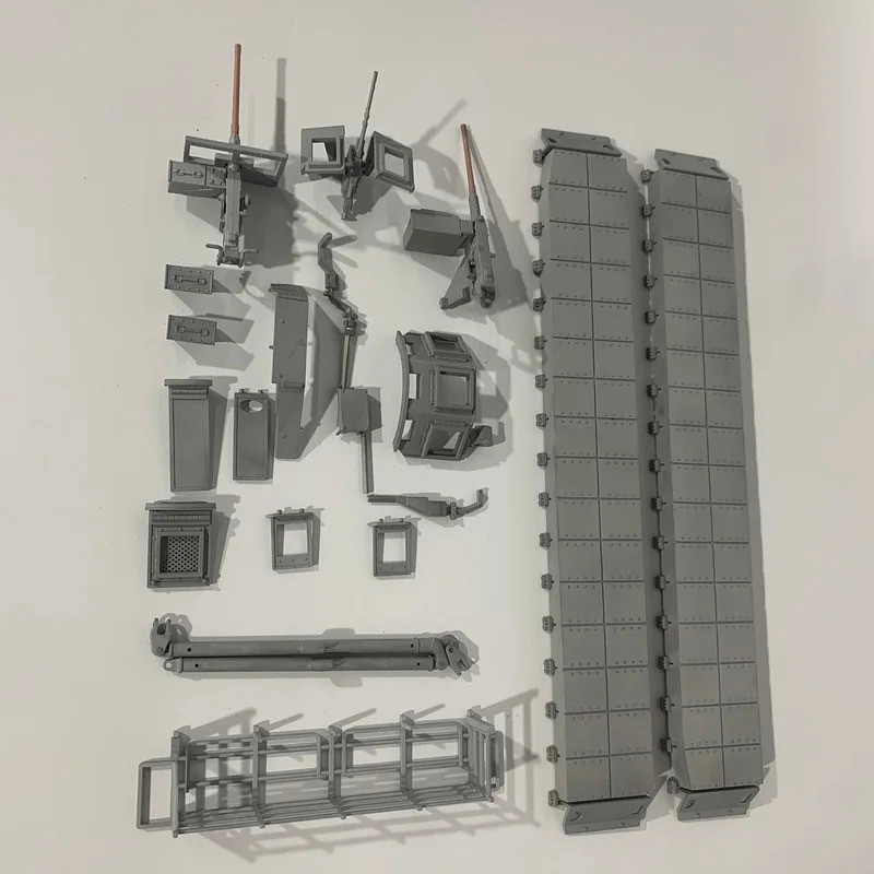 DIY อะไหล่โลหะเต็มรูปแบบ M1A2 Abrams TUSKI RC ถังอัพเกรดอะไหล่สําหรับ Henglong 1/16 พลาสติก 3918 ถัง