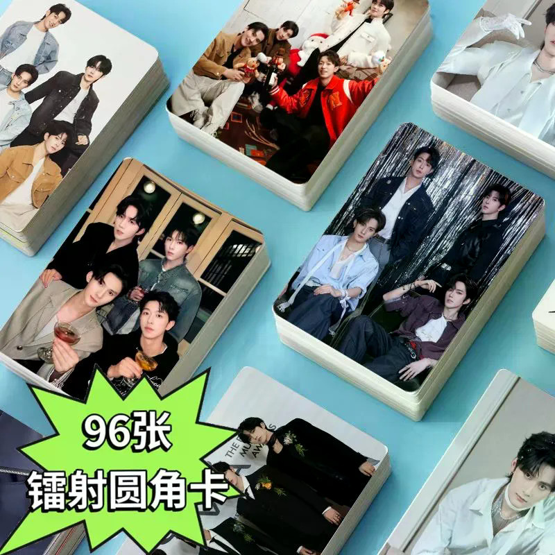 [ผลิตภัณฑ์ใหม่พิมพ์ตัวเอง] desire4 Photocard Yellow Star Qiu Dingjie Li Peien Jiang Heng Laser การ์ด