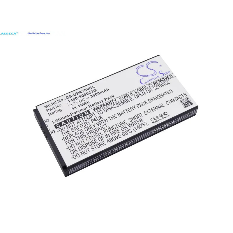 100% ใหม่ 3000mAh แบตเตอรี่สําหรับ Unitech PA700, PA700MCA, PA720, สําหรับ WASP DR3 2D, DR4 2D