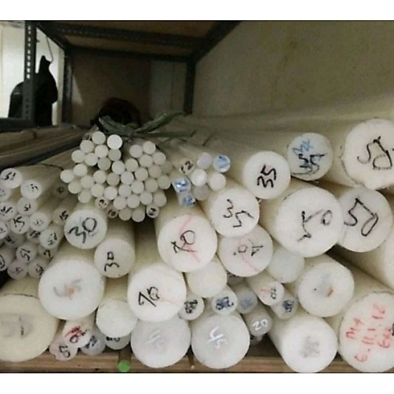 Pe Nylon rod เส้นผ่านศูนย์กลาง 8 มม. ยาว 1 เมตร