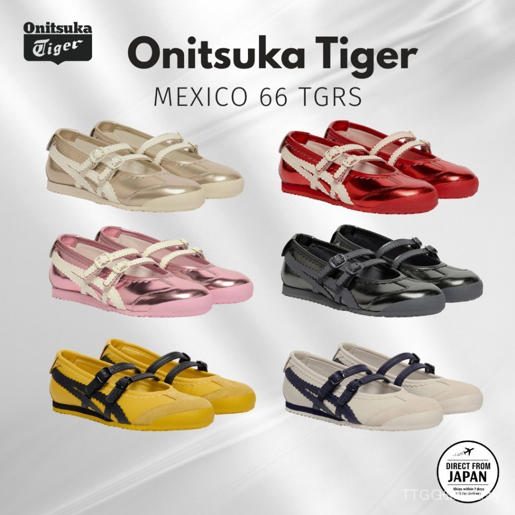 2026 Onitsuka Mexico 66 TGRS รองเท้าบัลเล่ต์ผู้หญิง WDTV