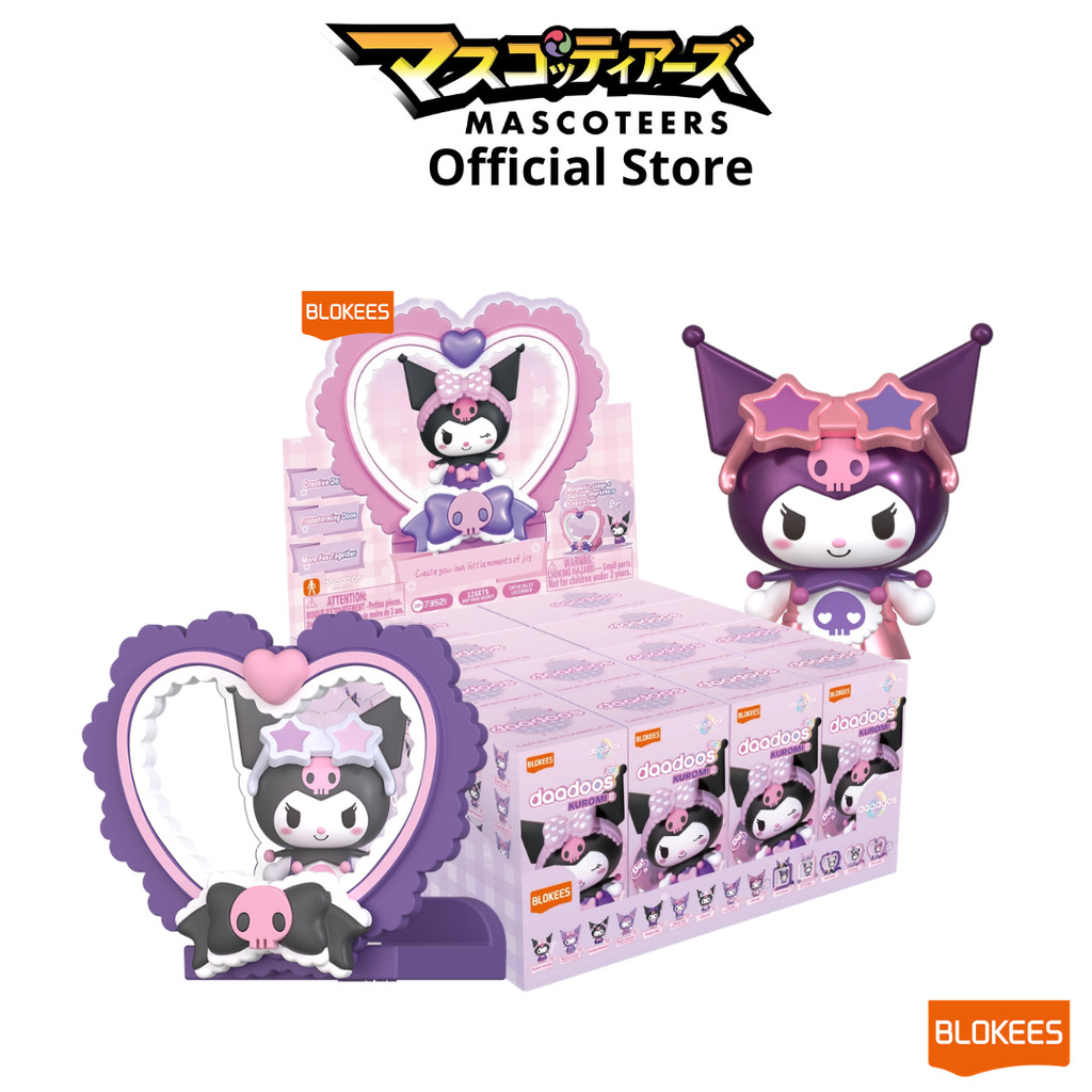 BLOKEES Dadoos -กล่องสุ่ม(เดี่ยว) Sanrio 73521 - Fun Series 02 - Magical Kuromi ของแท้ นำเข้า 100%