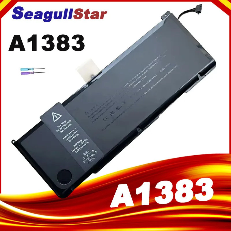 แบตเตอรี่ A1383 สําหรับ Apple MacBook Pro 17 "นิ้ว A1297 2011 รุ่น 020-7149-A10 MC725LL/A MD311LL/A 