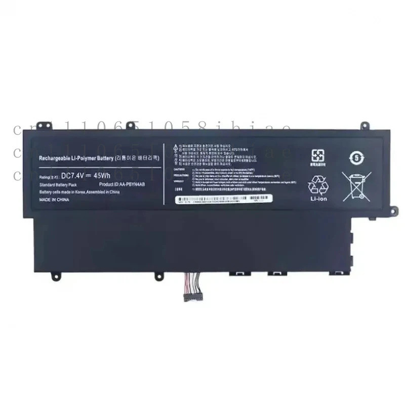 ใหม่ 7.4V 45Wh AA-PBYN4AB AA-PLWN4AB แบตเตอรี่สําหรับ Samsung 530U3B NP530U3B 530U3C NP530U3C 535U3C