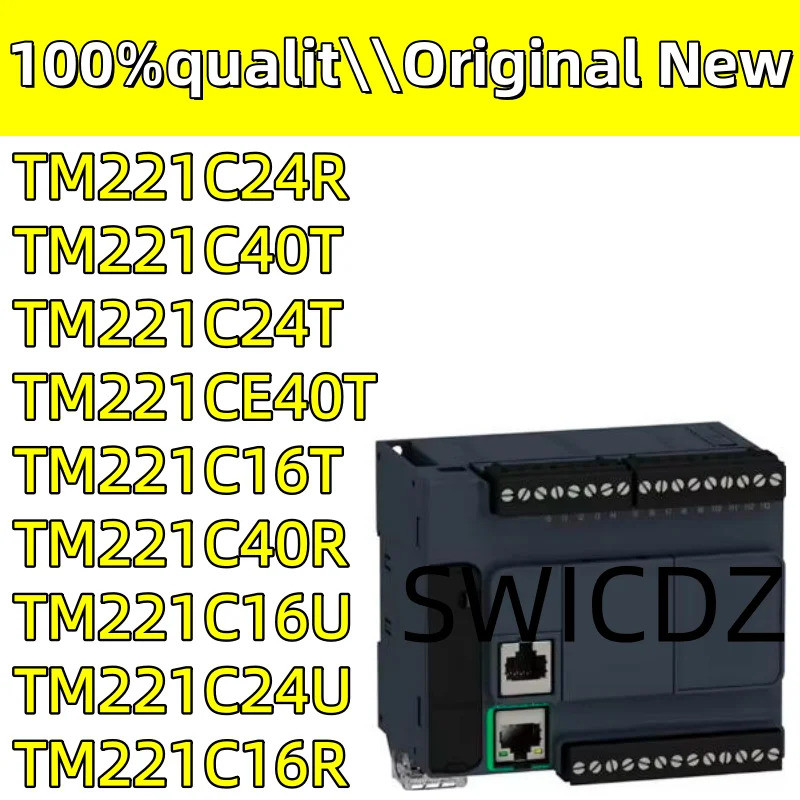 ของแท้ 100% TM221C16R, TM221C16T, TM221C16U, TM221C24T, TM221C40R, TM221C40T, TM221CE40T