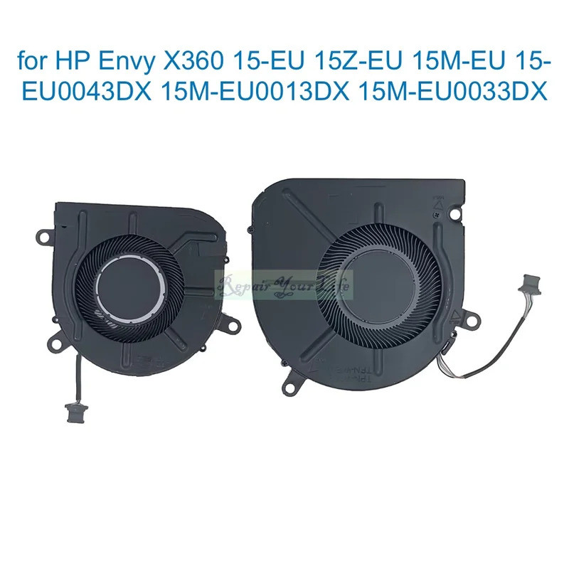 * พัดลมระบายความร้อนแล็ปท็อปสําหรับ HP Envy X360 15-EU 15Z-EU 15M-EU EU0043DX 15M-EU0013DX EU0033DX 