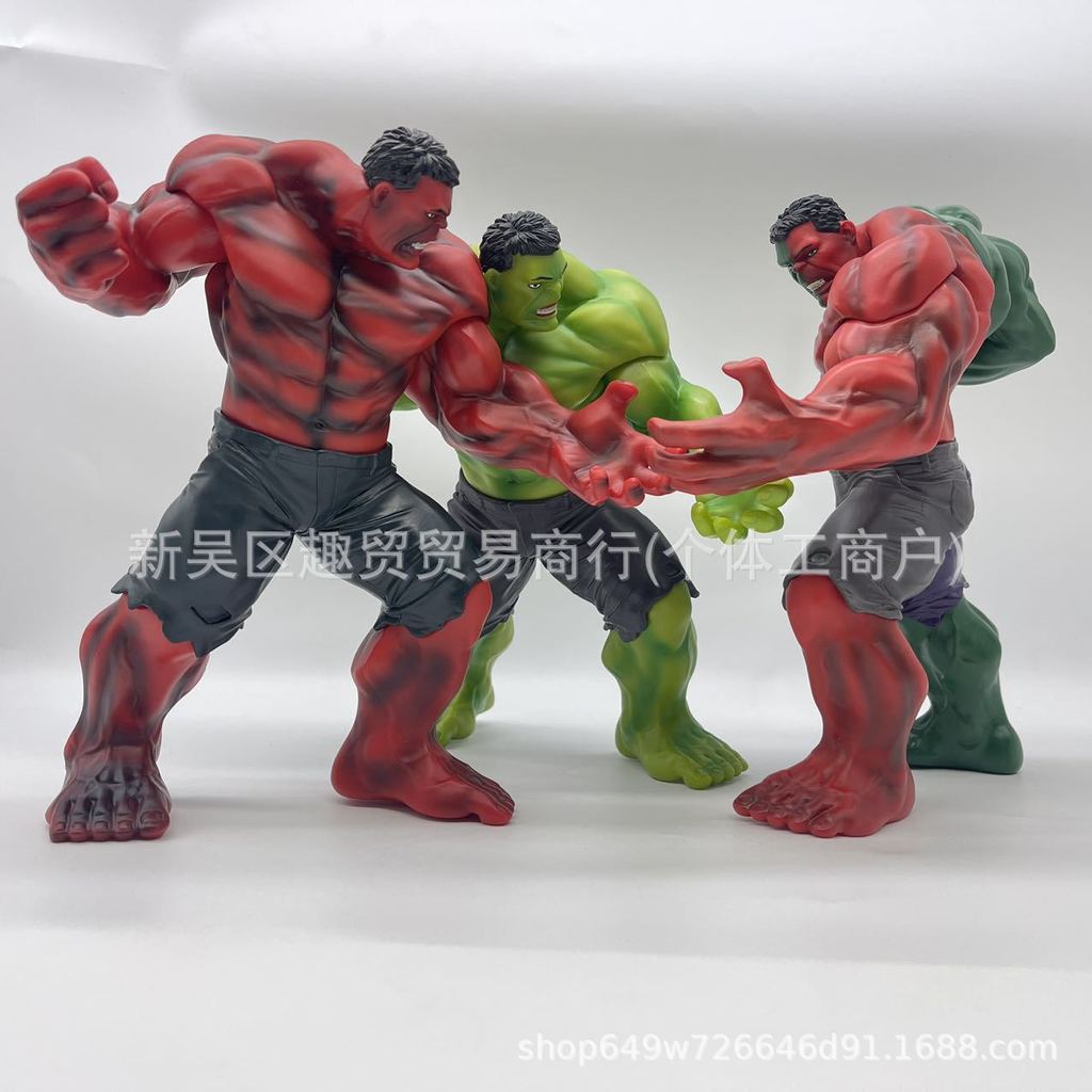 สินค้าใหม่ Avengers Hulk Red Giant Hulk Figure Doll Decorative Model