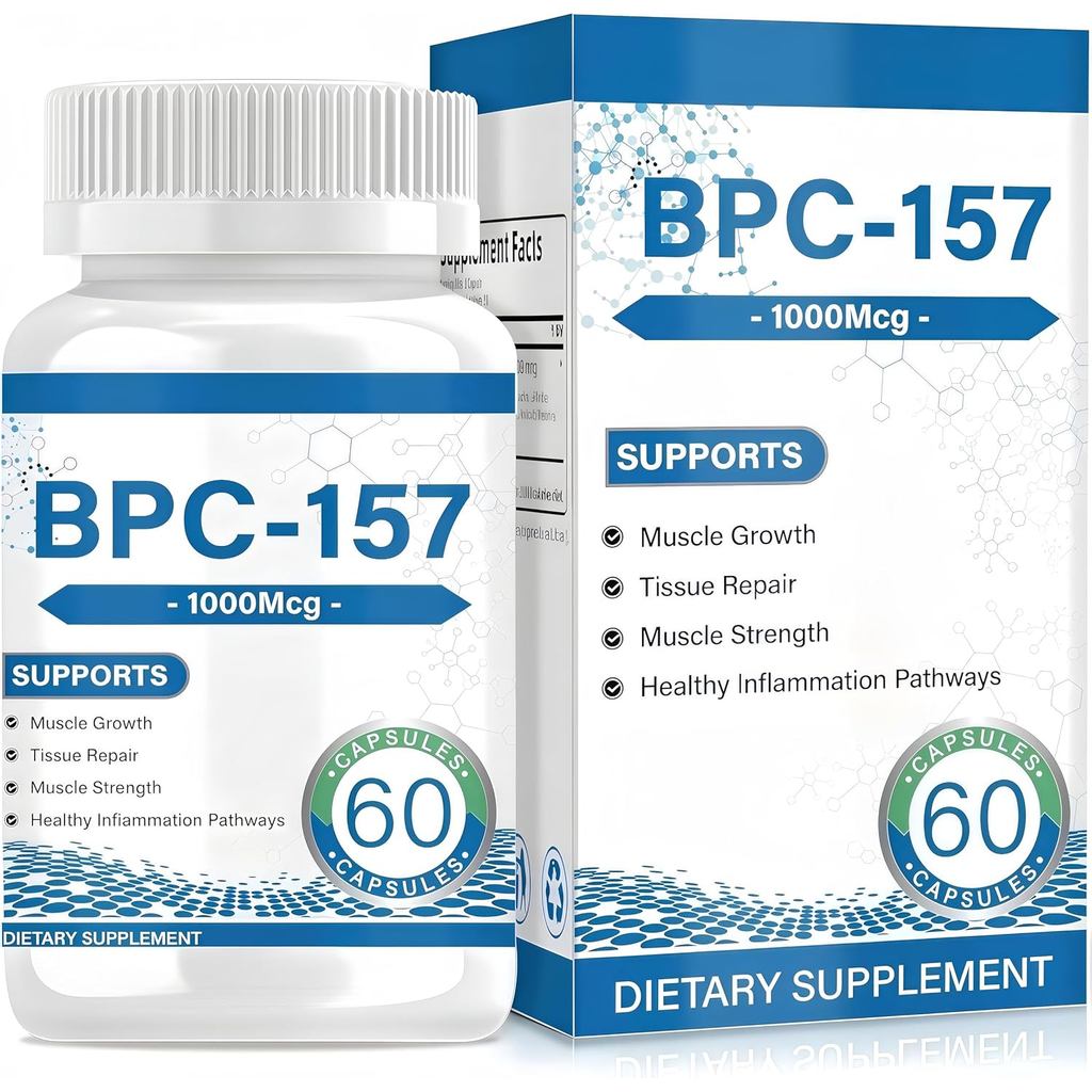 Bpc-157 Peptide Capsules รองรับการเจริญเติบโตของกล้ามเนื้อ ซ่อมแซมเนื้อเยื่อ ความแข็งแรง Bpc-157 สํา