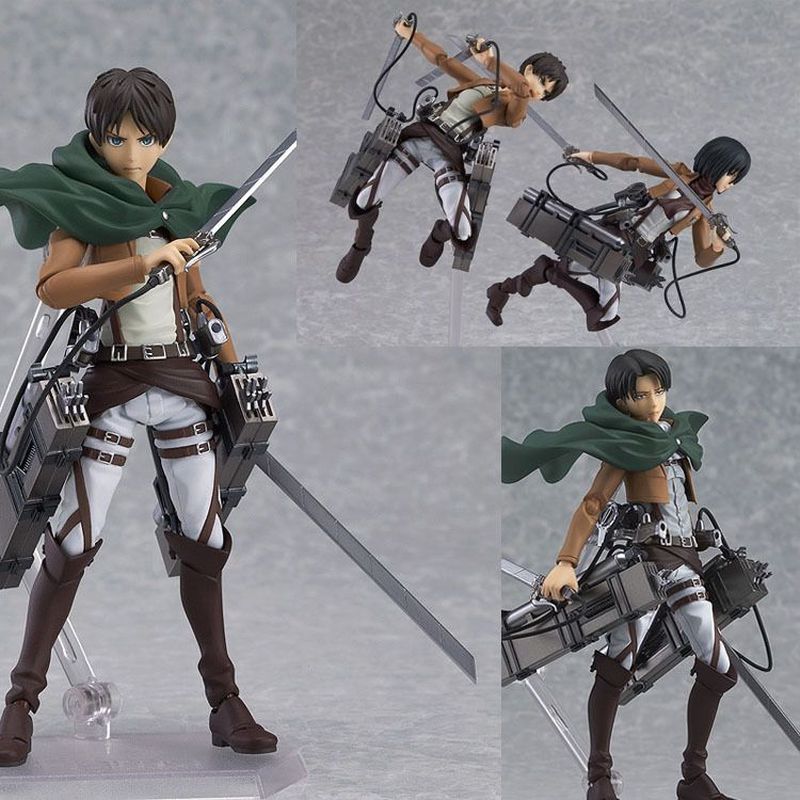 Attack on Titan Figure Mikasa Allen Captain Action Figure เครื่องประดับ