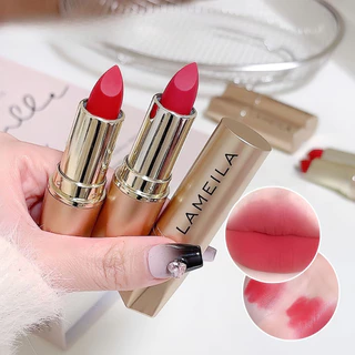 SR-shop:ลิปสติก LAMEILA ลุคแมตต์ สีสันสวยงามมาก เหมาะสำหรับการแต่งหน้าทุกสไตล์