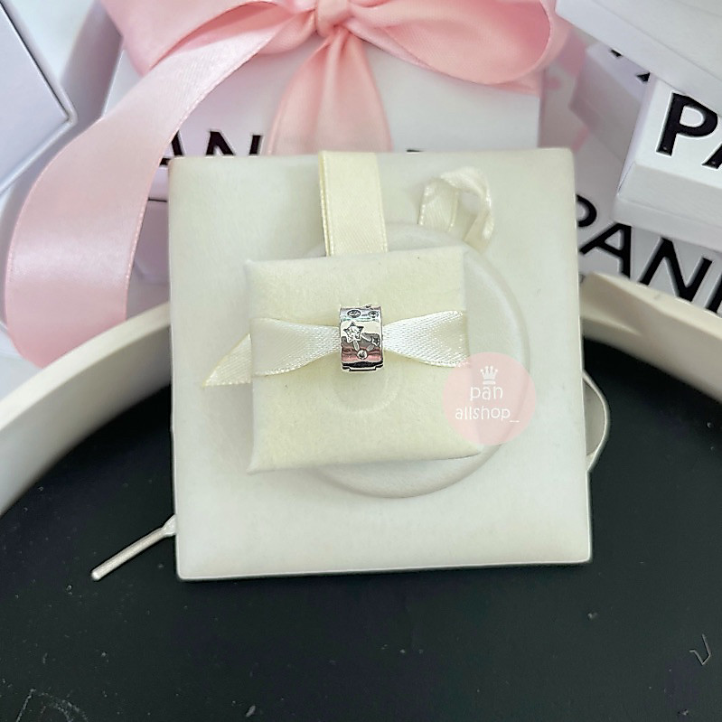 (ของแท้100%)Pandora silver clip คลิปดาว
