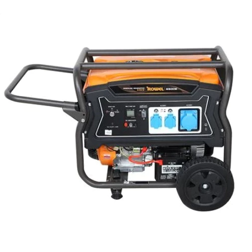 ROWEL เครื่องปั่นไฟเบนซิน รุ่น RW-GE-RW6500E เครื่องปั่นไฟ 13HP 5.5Kw ปั่นไฟ