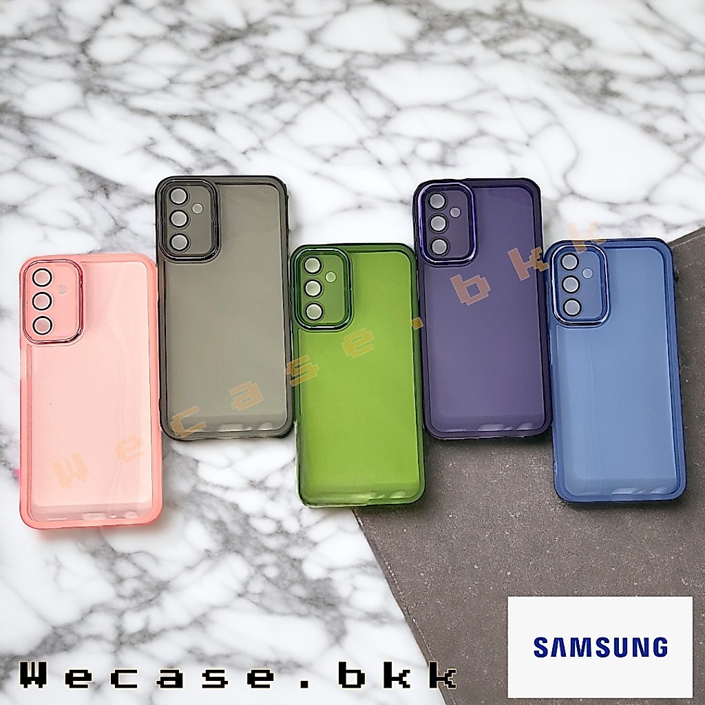 ✨Samsung Case ซัมซุง TPUกันเลนส์กล้องสีใส A71 A12 A51 A04 A14 A23 A24 A53 A13 A33 A54 A13 A34 A52s✨