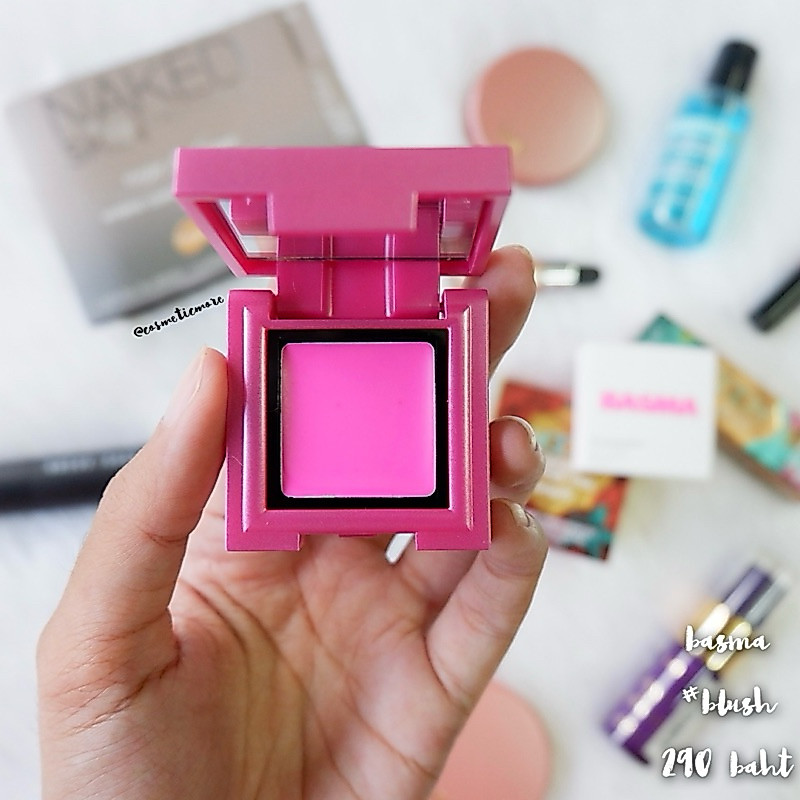 พร้อมส่ง! ❤️ basma the cream blush 1.2g สี fuchsia
